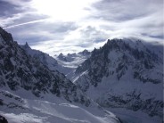 the view from the Grand Montets