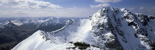 Ben Nevis and the Carn Mor Dearg Arete  © Peter Leeming