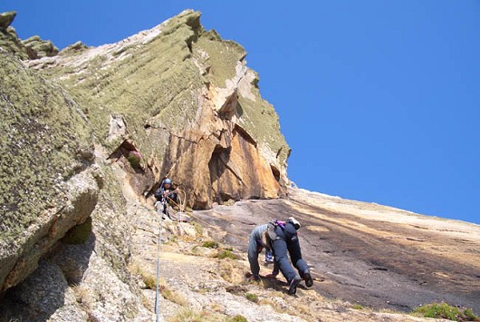 bullethead and Rich on Albion  © just wanna climb
