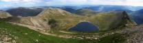 Striding and Swirral Edges from Helvellyn