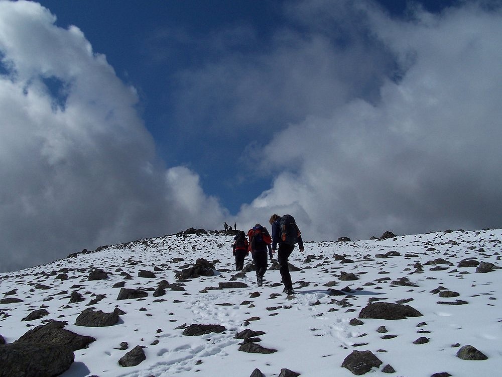 Approaching summit on Great Gable.  © Removed User