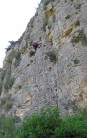 Feeling confident enough to let your belayer sod off and take a photo...!!!