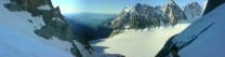 Panoramic of Glacier Blanc