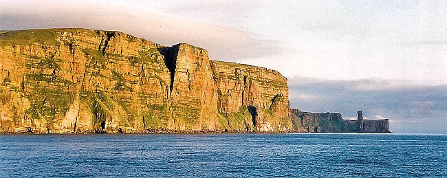 St Johns Head and The Old Man of Hoy  © Al Evans