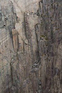 James McHaffie on the final (4th) Pitch of The Quarryman E8 7a  © Jack Geldard