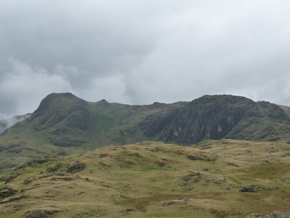 Pavey Ark and Harrison Stickle from Blea Rigg  © allysingo