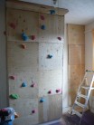 My new incomplete bouldering wall