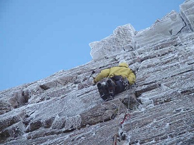 Premier Post: Mixed Emotions, Slide show on winter climbing.  © Stephen Ashworth & Stuart Wood