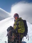 Jess on Mont Blanc